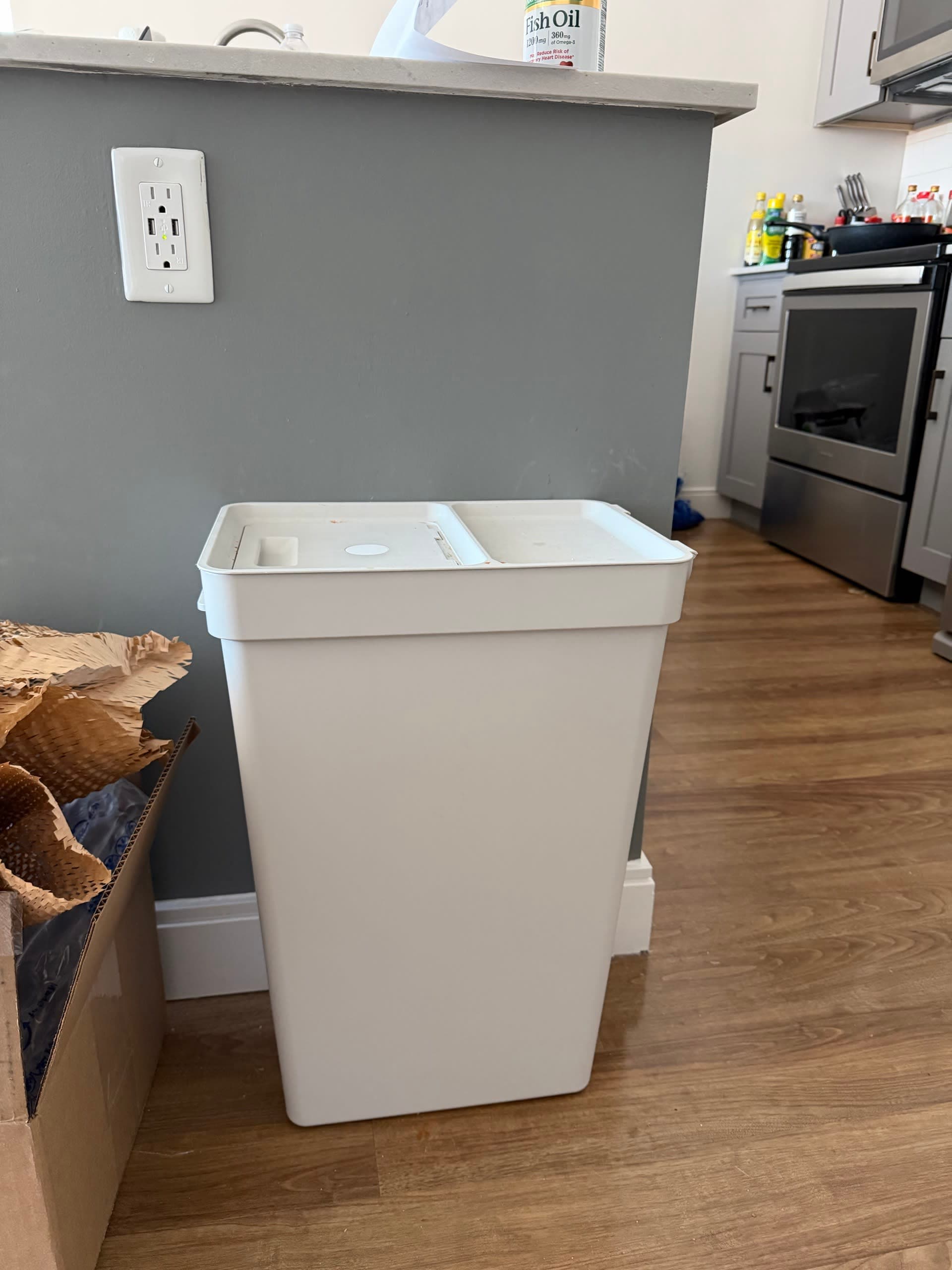 IKEA trash can