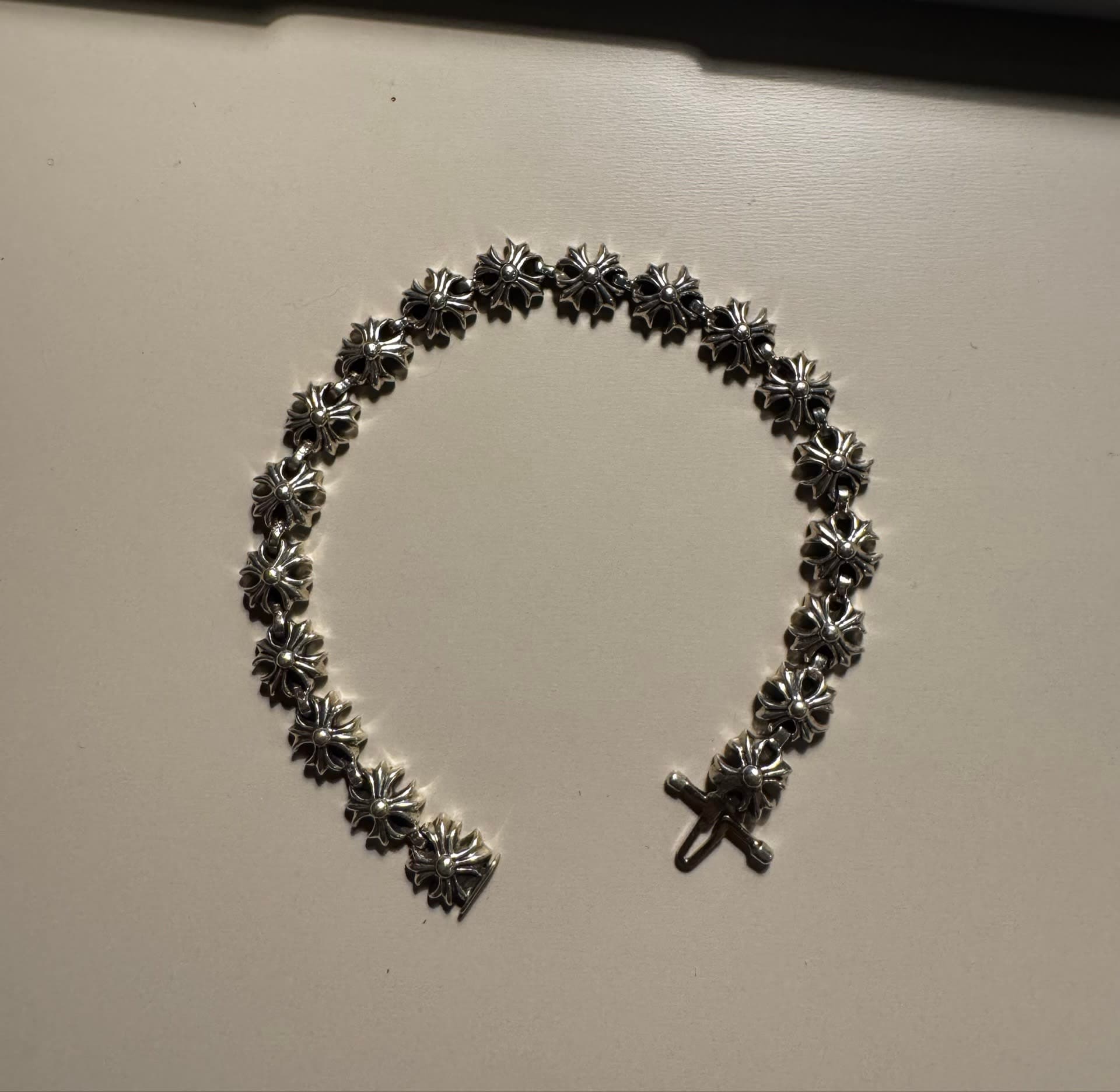 Chrome hearts tiny e plus bracelet